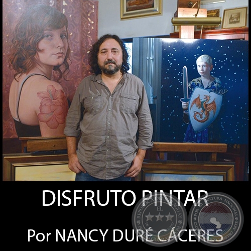 DISFRUTO PINTAR - Por NANCY DURÉ CÁCERES